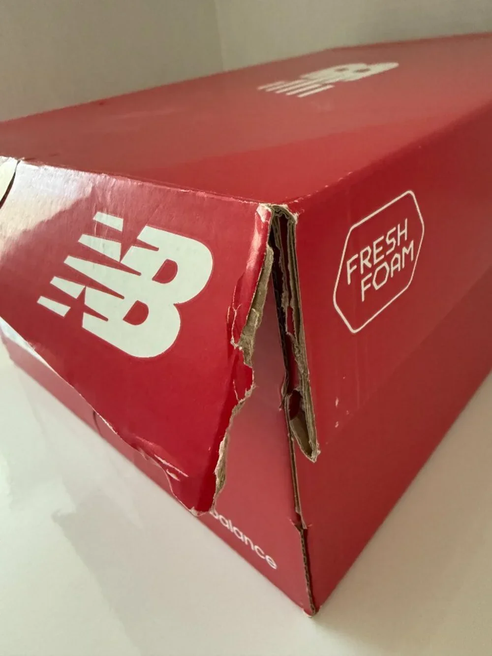 New Balance Fresh Foam X More v4 Shoe Box Empty Sneaker Box Women 10.5